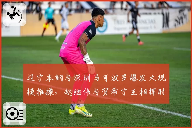 辽宁本钢与深圳马可波罗爆发大规模推搡，赵继伟与贺希宁互相挥肘各领违体